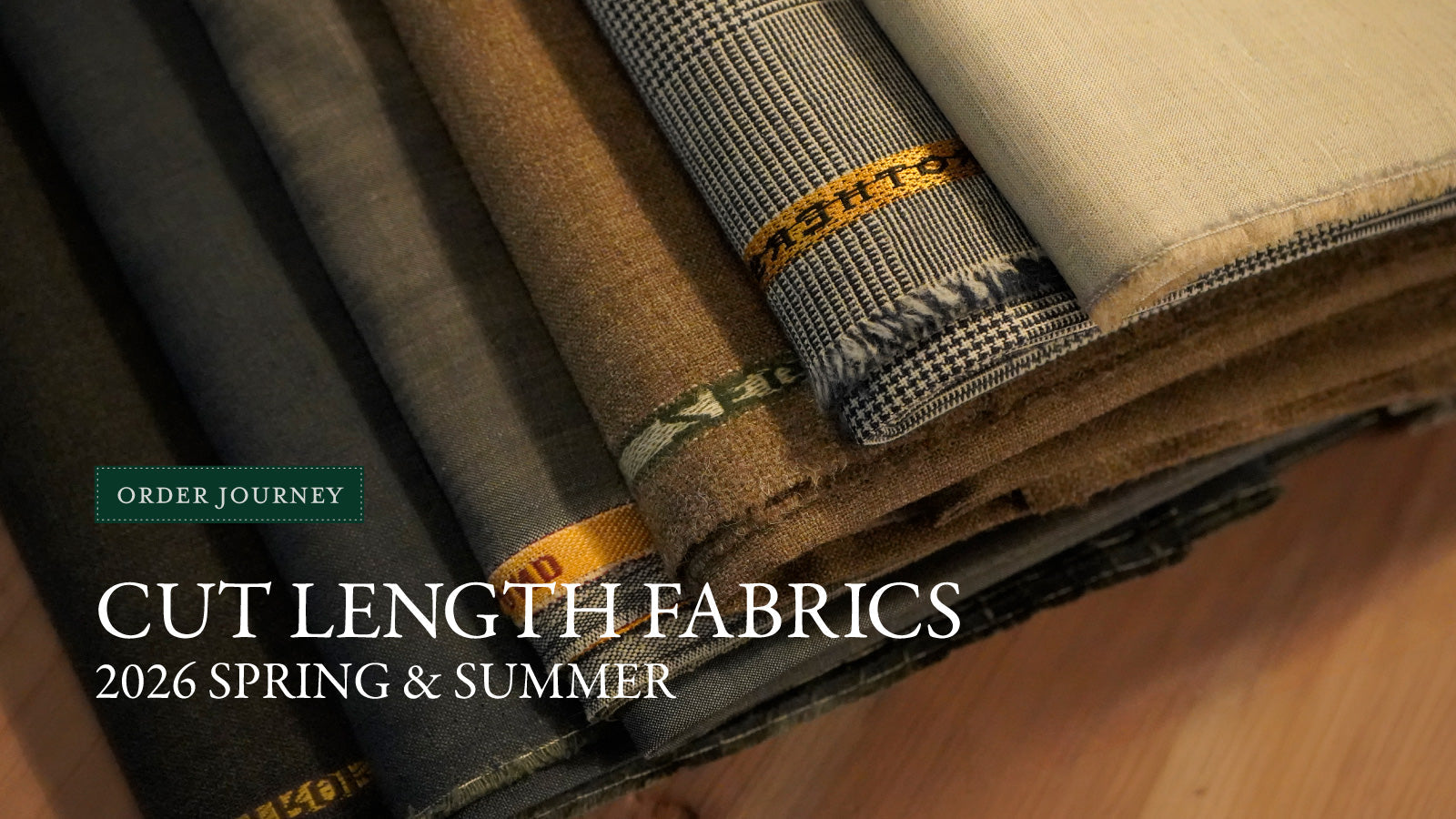 CUT LENGTH FABRICS 2026 SPRING & SUMMER – 五十嵐トラウザーズ 公式