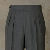 IGT WIDE BELT WOOL TROUSERS