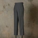 IGT WIDE BELT WOOL TROUSERS