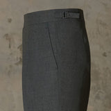 IGT WIDE BELT WOOL TROUSERS