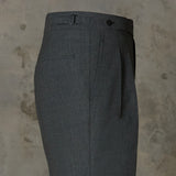 IGT WIDE BELT WOOL TROUSERS