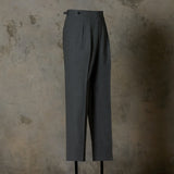 IGT WIDE BELT WOOL TROUSERS