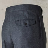 IGT WOOL FLANNEL DRESS TROUSERS