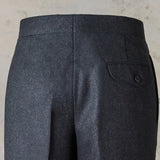 IGT WOOL FLANNEL DRESS TROUSERS