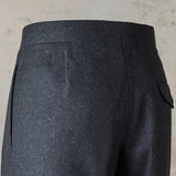 IGT WOOL FLANNEL DRESS TROUSERS