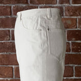 IGT 5P DENIM TROUSERS WHITE