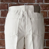 IGT 5P DENIM TROUSERS WHITE