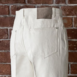 IGT 5P DENIM TROUSERS WHITE