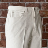 IGT 5P DENIM TROUSERS WHITE