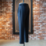 IGT MARLING&EVANS HOUNDS TOOTH FLANNEL TAPERED TROUSERS