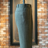 IGT MARLING & EVANS GLEN CHECK FLANNEL TAPERED TROUSERS