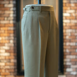 IGT VBC COVERT CLOTH SIDE ADJUSTER TROUSERS