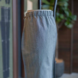 IGT LINEN STRIPE TAPERED EASY TROUSERS