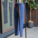 IGT LINEN CUPRO TAPERED EASY TROUSERS