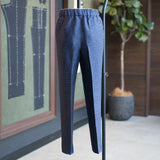 IGT LINEN CUPRO TAPERED EASY TROUSERS