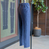 IGT LINEN CUPRO TAPERED EASY TROUSERS
