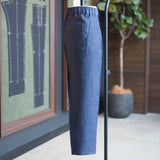 IGT LINEN CUPRO TAPERED EASY TROUSERS