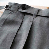 IGT 2PLY HI-TWISTED WOOL TROUSERS