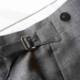 IGT 2PLY HI-TWISTED WOOL TROUSERS