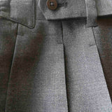 IGT 2PLY HI-TWISTED WOOL TROUSERS
