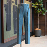 IGT BIO WASH DENIM GURKHA TROUSERS