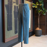 IGT BIO WASH DENIM GURKHA TROUSERS