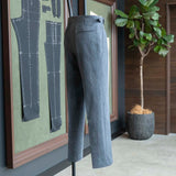IGT BIO WASH DENIM 2PLEATS TROUSERS