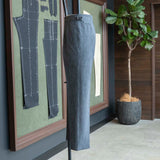 IGT BIO WASH DENIM 2PLEATS TROUSERS