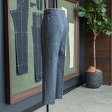 IGT BIO WASH DENIM 2PLEATS TROUSERS
