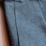 IGT BIO WASH DENIM 2PLEATS TROUSERS