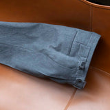 IGT BIO WASH DENIM 2PLEATS TROUSERS