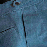 IGT BIO WASH DENIM GURKHA TROUSERS
