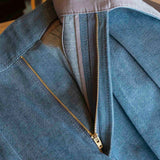 IGT BIO WASH DENIM GURKHA TROUSERS