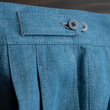 IGT BIO WASH DENIM GURKHA TROUSERS