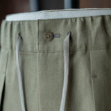 IGT IRISH LINEN TAPERED EASY TROUSERS