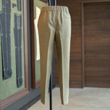 IGT IRISH LINEN TAPERED EASY TROUSERS