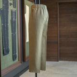 IGT IRISH LINEN TAPERED EASY TROUSERS