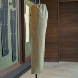 IGT IRISH LINEN TAPERED EASY TROUSERS