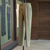 IGT IRISH LINEN TAPERED EASY TROUSERS