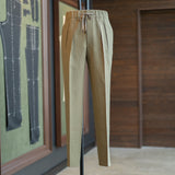IGT IRISH LINEN TAPERED EASY TROUSERS