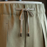 IGT IRISH LINEN TAPERED EASY TROUSERS