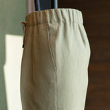 IGT IRISH LINEN TAPERED EASY TROUSERS