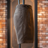 O-RING ULTRASUEDE 2PLEATED SHORTS