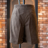O-RING ULTRASUEDE 2PLEATED SHORTS