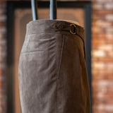 O-RING ULTRASUEDE 2PLEATED SHORTS