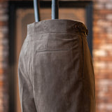 O-RING ULTRASUEDE 2PLEATED SHORTS