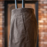 O-RING ULTRASUEDE 2PLEATED SHORTS