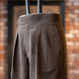 O-RING ULTRASUEDE 2PLEATED SHORTS