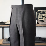 IGT DARK BROWN FRESCO TROUSERS