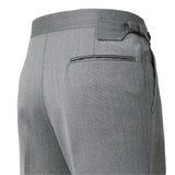 IGT COVERT CLOTH SIDE ADJUSTER TROUSERS LIGHT GRAY